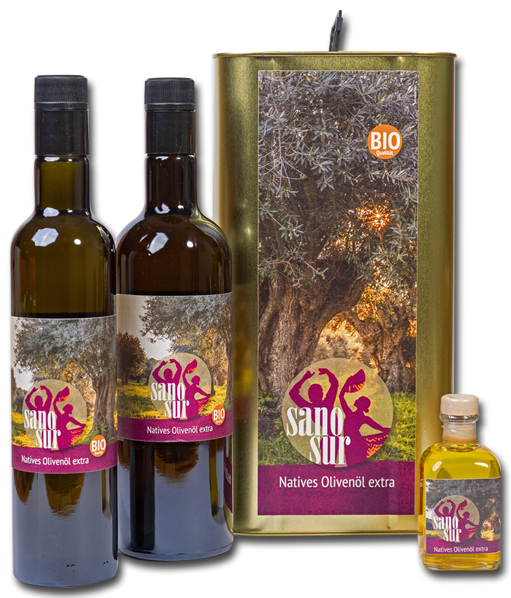 Olivenöl von Sanosur - Feinkost aus Andalusien
